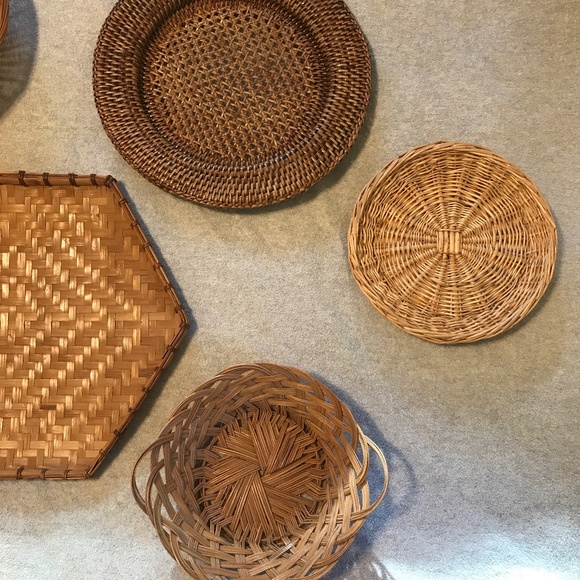 Set of seven decorative baskets - Picture 1 of 3